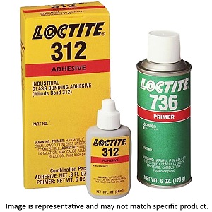 AA 312 ACRYLIC ADH KIT-1-50ML 312 1-6OZ
