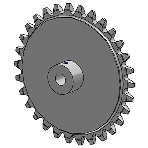 14EM10S-10 ROW-L-ER CHAIN LINK SRS
